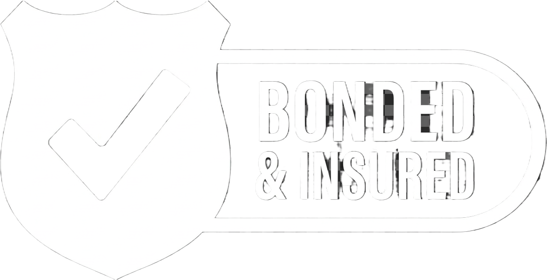 Bonded and insured shield badge